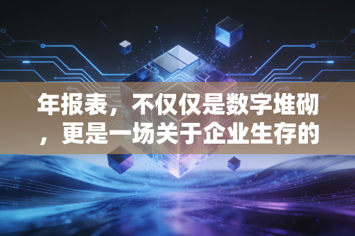 年报表，不仅仅是数字堆砌，更是一场关于企业生存的深度脱口秀