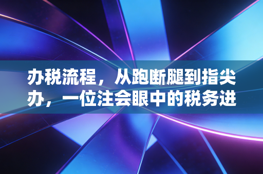 办税流程，从跑断腿到指尖办，一位注会眼中的税务进化史