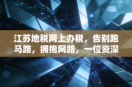 江苏地税网上办税，告别跑马路，拥抱网路，一位资深注会的税务数字化感悟