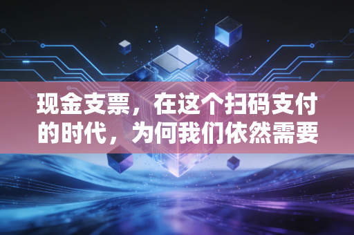 现金支票,在这个扫码支付的时代,为何我们依然需要这张纸片?