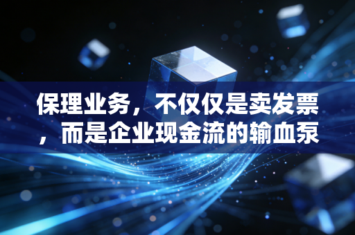 保理业务,不仅仅是卖发票,而是企业现金流的输血泵与会计处理的深水区