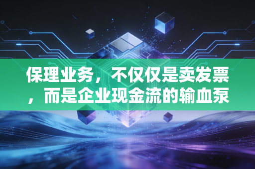 保理业务,不仅仅是卖发票,而是企业现金流的输血泵与会计处理的深水区