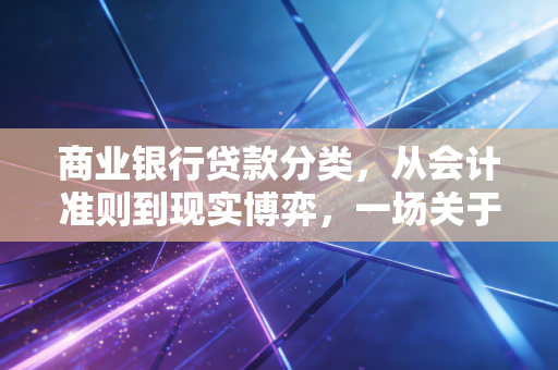 商业银行贷款分类，从会计准则到现实博弈，一场关于风险的捉迷藏