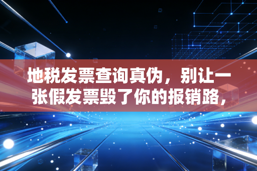 地税发票查询真伪，别让一张假发票毁了你的报销路，老会计掏心窝子的话
