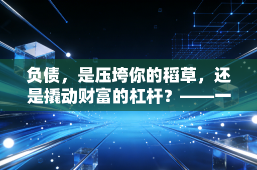 负债，是压垮你的稻草，还是撬动财富的杠杆？——一个注会眼中的债与爱
