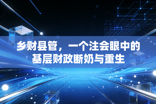 乡财县管，一个注会眼中的基层财政断奶与重生