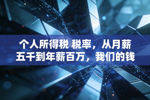 个人所得税 税率，从月薪五千到年薪百万，我们的钱袋子到底经历了什么？