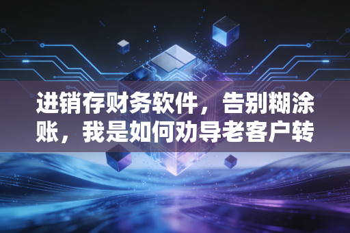 进销存财务软件，告别糊涂账，我是如何劝导老客户转型的