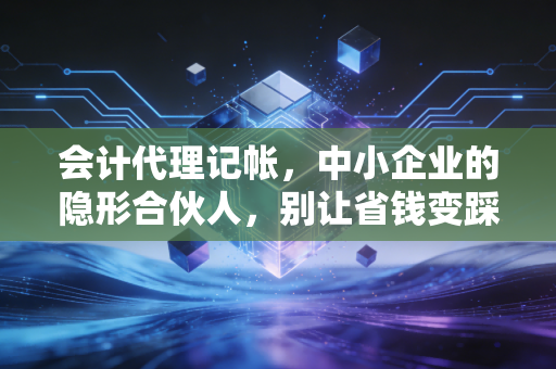 会计代理记帐，中小企业的隐形合伙人，别让省钱变踩坑