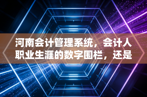 河南会计管理系统，会计人职业生涯的数字围栏，还是高效转型的助推器？