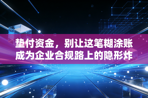 垫付资金，别让这笔糊涂账成为企业合规路上的隐形炸弹