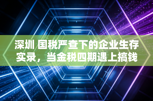 深圳 国税严查下的企业生存实录,当金税四期遇上搞钱的深圳人