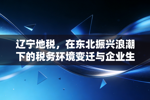 辽宁地税,在东北振兴浪潮下的税务环境变迁与企业生存实录