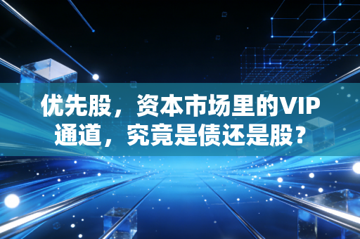 优先股,资本市场里的VIP通道,究竟是债还是股?