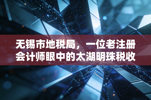 无锡市地税局，一位老注册会计师眼中的太湖明珠税收进化论