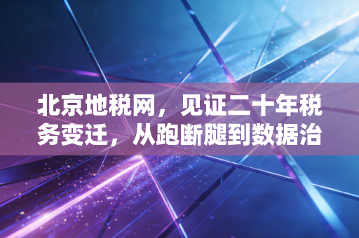 北京地税网,见证二十年税务变迁,从跑断腿到数据治税的深刻感悟