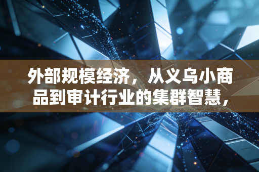 外部规模经济，从义乌小商品到审计行业的集群智慧，一场关于借势的深度思考
