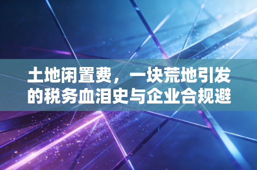 土地闲置费，一块荒地引发的税务血泪史与企业合规避坑指南