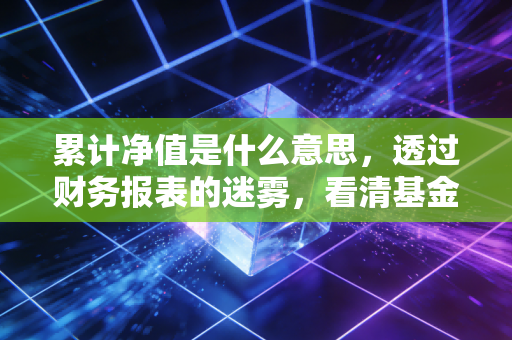 累计净值是什么意思,透过财务报表的迷雾,看清基金的真实家底