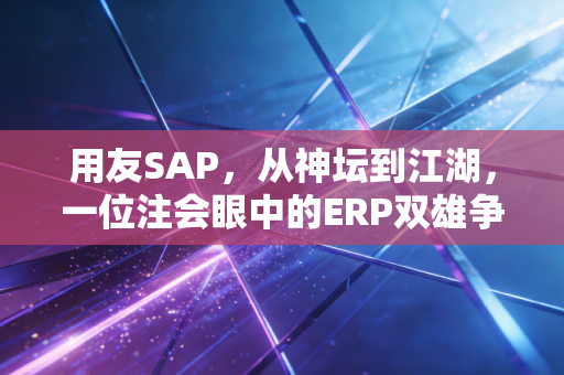 用友SAP，从神坛到江湖，一位注会眼中的ERP双雄争霸与选型血泪史