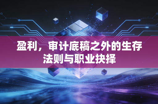 盈利,审计底稿之外的生存法则与职业抉择