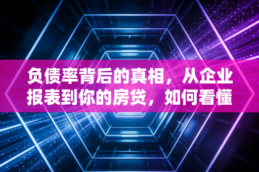 负债率背后的真相,从企业报表到你的房贷,如何看懂这笔账?