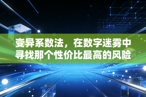 变异系数法,在数字迷雾中寻找那个性价比最高的风险标尺