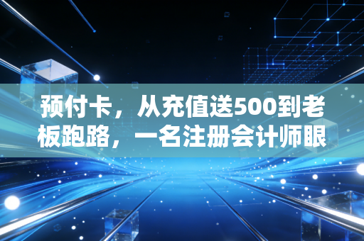 预付卡，从充值送500到老板跑路，一名注册会计师眼中的资金池游戏
