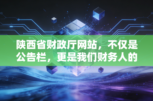 陕西省财政厅网站，不仅是公告栏，更是我们财务人的生存指南