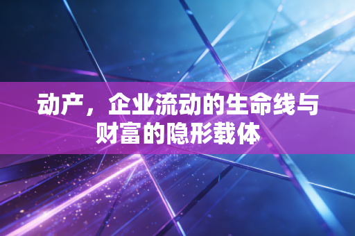 动产,企业流动的生命线与财富的隐形载体