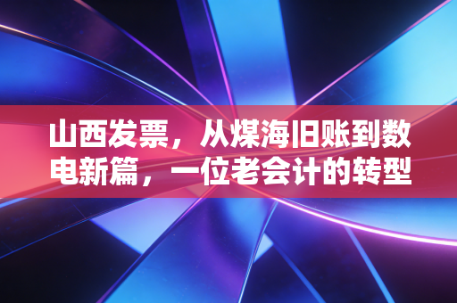 山西发票,从煤海旧账到数电新篇,一位老会计的转型独白