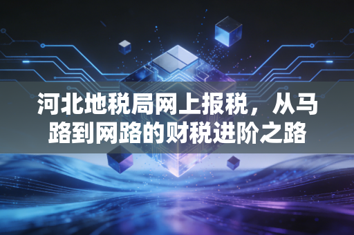 河北地税局网上报税，从马路到网路的财税进阶之路