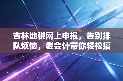 吉林地税网上申报,告别排队烦恼,老会计带你轻松搞定税务数字化