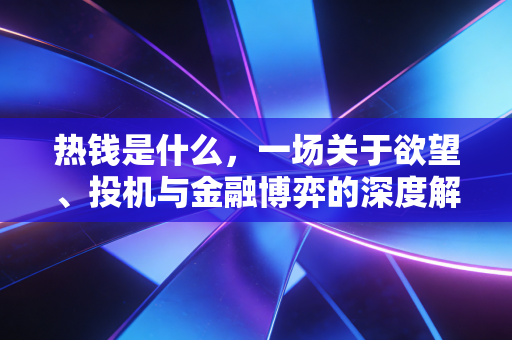 热钱是什么，一场关于欲望、投机与金融博弈的深度解析