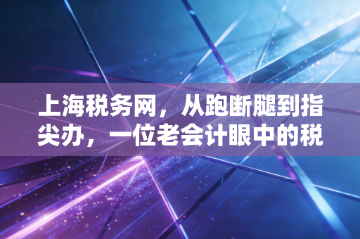 上海税务网，从跑断腿到指尖办，一位老会计眼中的税务数字化变迁