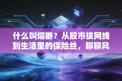 什么叫熔断？从股市拔网线到生活里的保险丝，聊聊风控的艺术