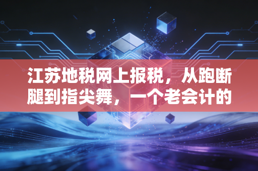 江苏地税网上报税,从跑断腿到指尖舞,一个老会计的十年心里话
