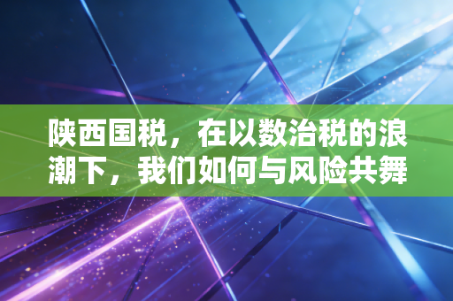 陕西国税，在以数治税的浪潮下，我们如何与风险共舞？