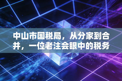 中山市国税局，从分家到合并，一位老注会眼中的税务变迁与营商温度