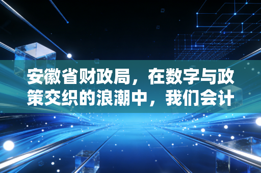 安徽省财政局，在数字与政策交织的浪潮中，我们会计人该如何自处？