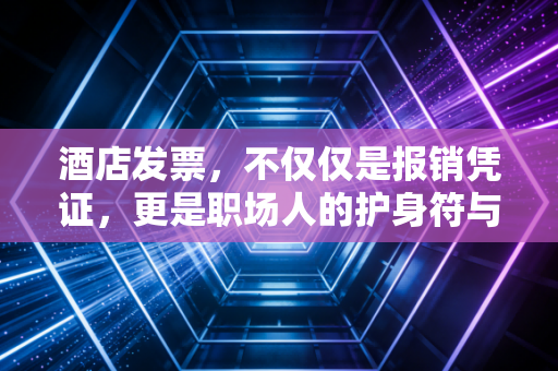 酒店发票,不仅仅是报销凭证,更是职场人的护身符与企业的试金石