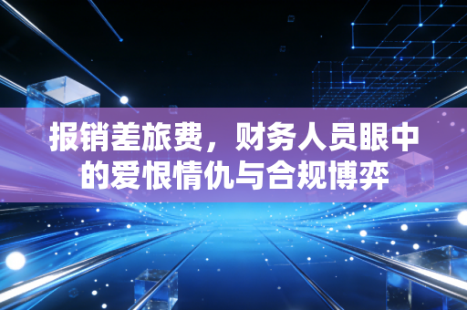 报销差旅费，财务人员眼中的爱恨情仇与合规博弈