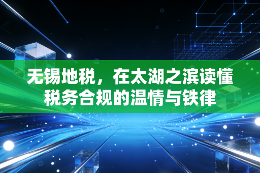 无锡地税，在太湖之滨读懂税务合规的温情与铁律