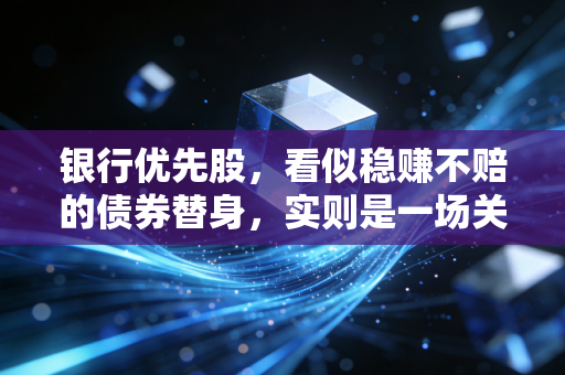 银行优先股，看似稳赚不赔的债券替身，实则是一场关于风险与收益的极限博弈
