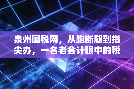 泉州国税网，从跑断腿到指尖办，一名老会计眼中的税务数字化变迁