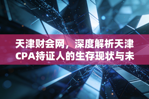 天津财会网，深度解析天津CPA持证人的生存现状与未来突围，在内卷中寻找价值锚点
