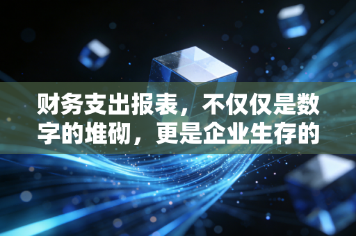 财务支出报表,不仅仅是数字的堆砌,更是企业生存的血泪史与战略图