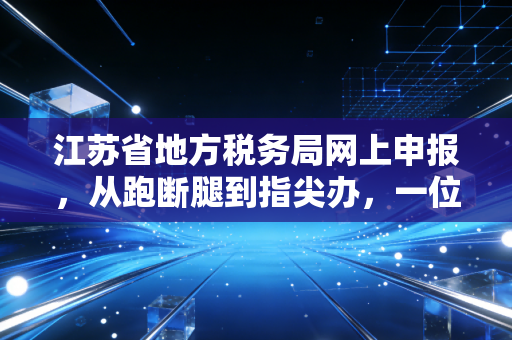 江苏省地方税务局网上申报，从跑断腿到指尖办，一位老会计的实战心得与避坑指南