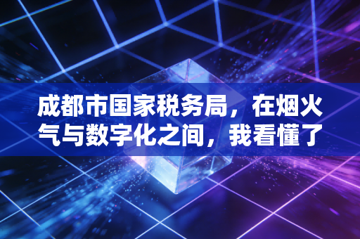 成都市国家税务局,在烟火气与数字化之间,我看懂了这座城市的税务温情