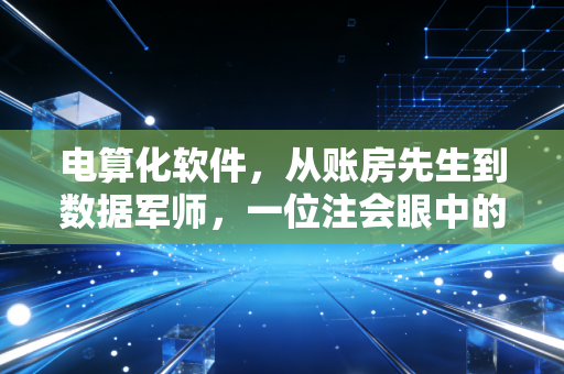 电算化软件,从账房先生到数据军师,一位注会眼中的工具进化论